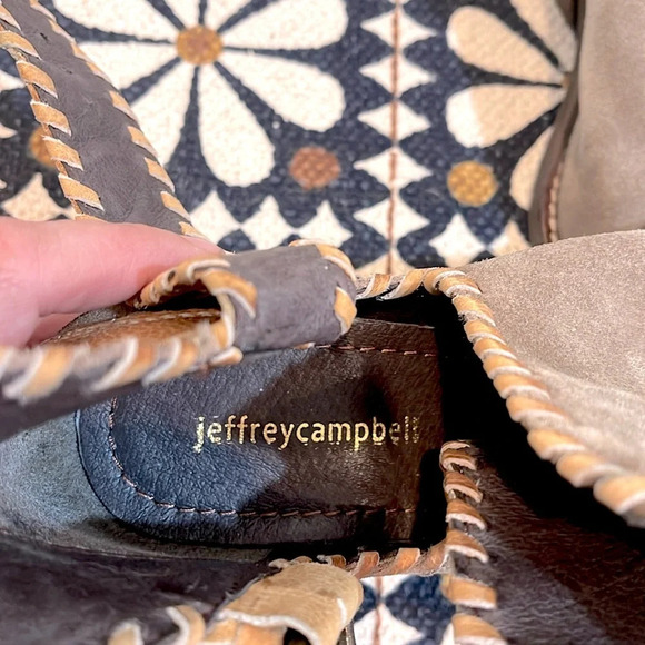 Jeffrey Campbell Walk The Line Ankle Boot size 7 - Picture 5 of 12